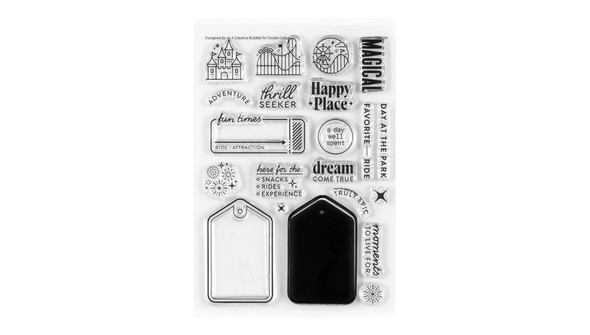 Stamp Set : 4x6 Theme Park Keychain by In a Creative Bubble gallery
