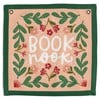 Book Nook Embroidered Canvas Banner