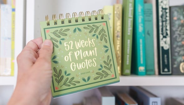 52 Weeks of Plant Quotes Flip Desk Calendar gallery
