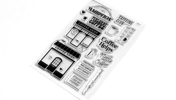Stamp Set : 4×6 Coffee Shop by Goldenwood Co gallery