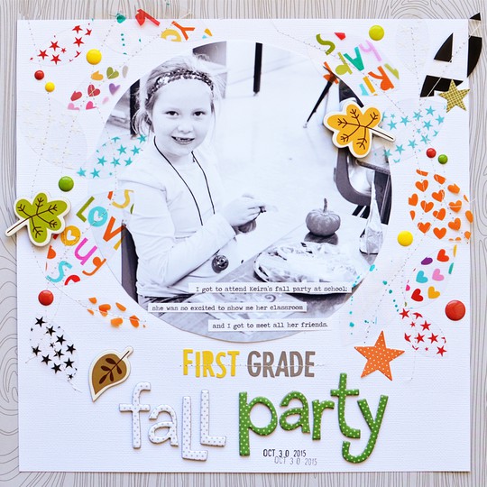 First Grade Fall Party