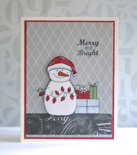 Merry & Bright Snowman