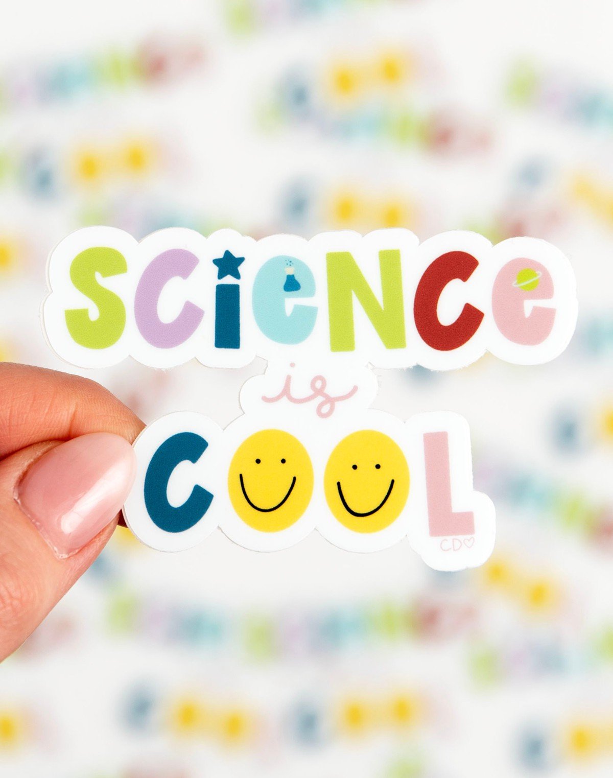 Science Is Cool Decal Sticker item