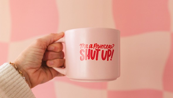 Me, A Princess? Large Ceramic Mug  gallery
