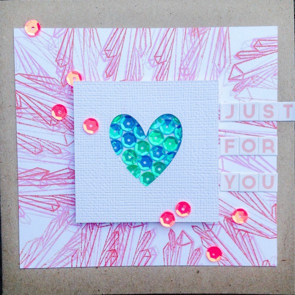 Sequin cards by kroppone gallery