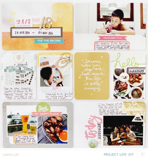 Project Life | Week 18 *Hello, Hello PL Kit* by findingnana gallery