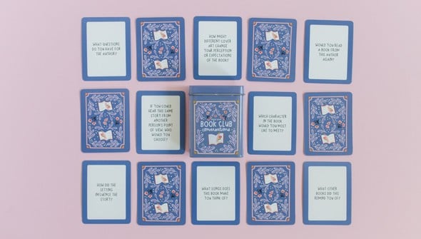 Book Club Reading Conversation Cards - Preordering gallery