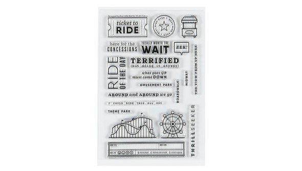 Stamp Set : 4x6 Theme Park Vacation by One Little Bird gallery