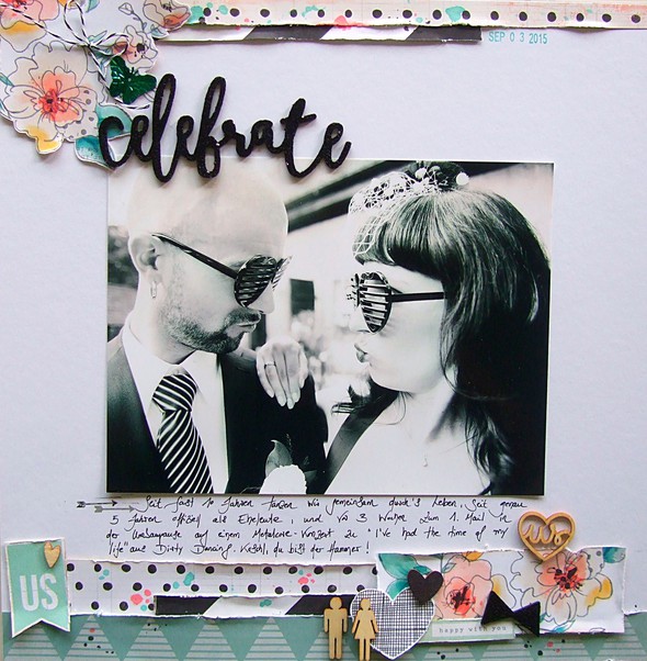 Celebrate (5th Wedding Anniversary Layout) by fishstickinlove gallery
