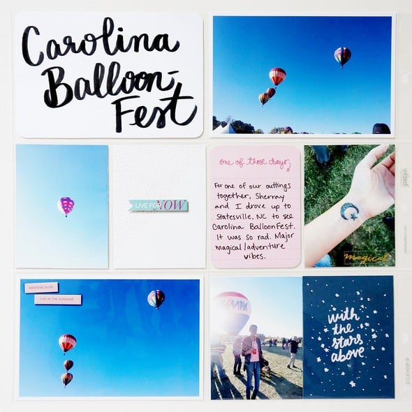 Carolina BalloonFest Layout by laurarahel gallery