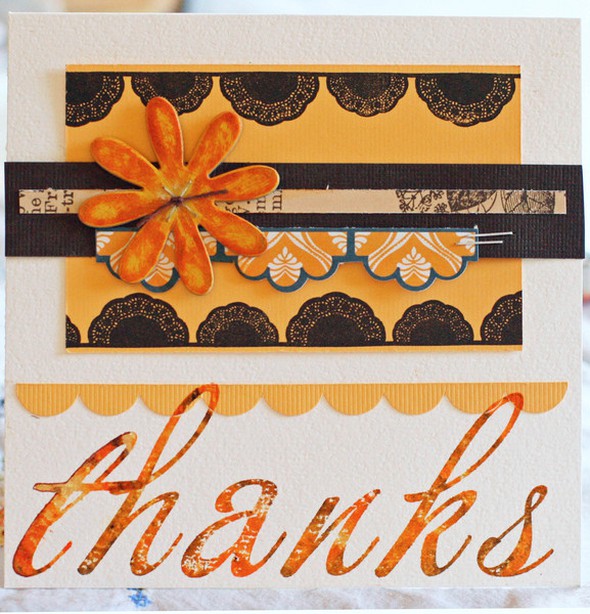 SC Blog Challenge - Thanks Card by scrapally gallery