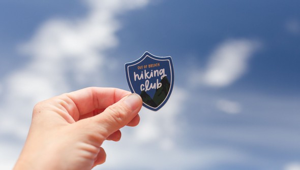 Hiking Club Decal Sticker gallery