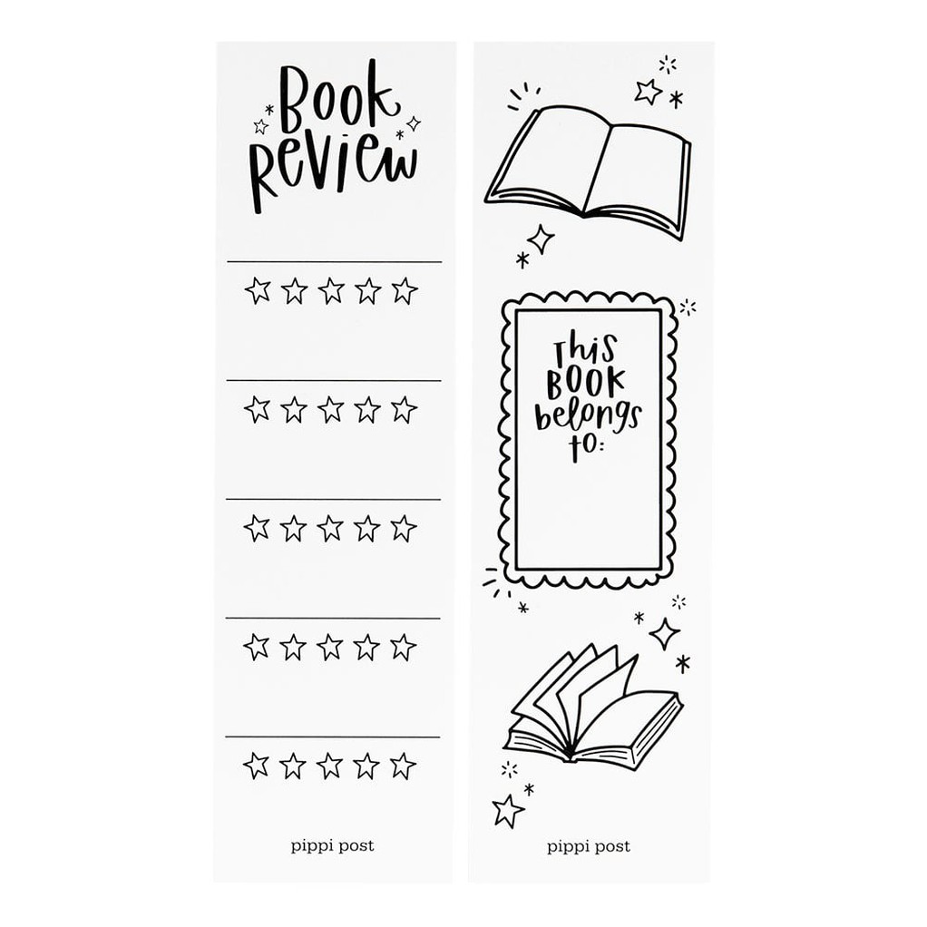 Book Review Bookmark Set item