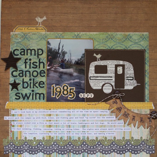 Camp/fish/canoe/bike/swim