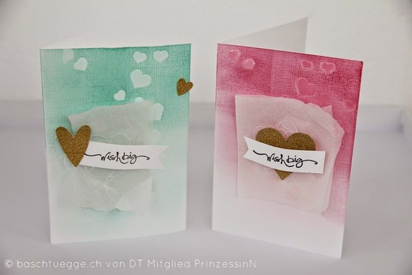 Cards with Washi Tape Embellishment by PrinzessinN gallery