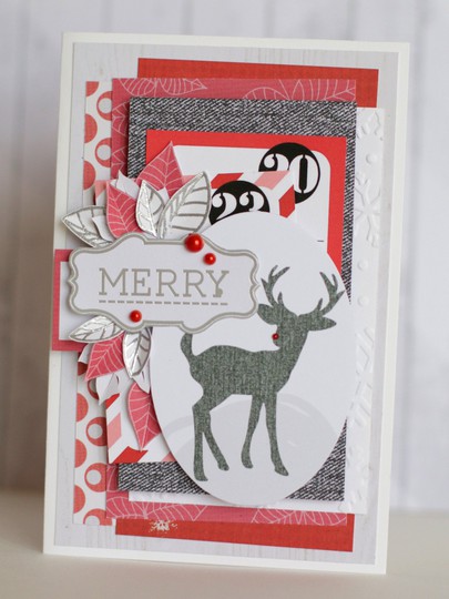 Deer Holiday card