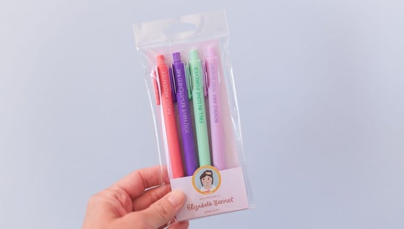 Pride & Prejudice Elizabeth Bennet Pen Set gallery