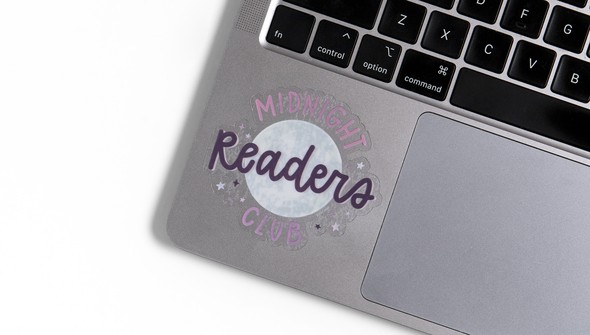 Midnight Readers Club Clear Decal Sticker gallery