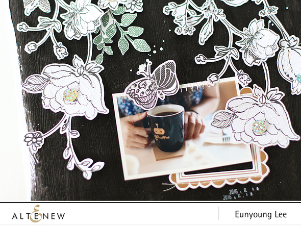 A Layout with Stamping Beautiful Line & Shadow  by EyoungLee gallery
