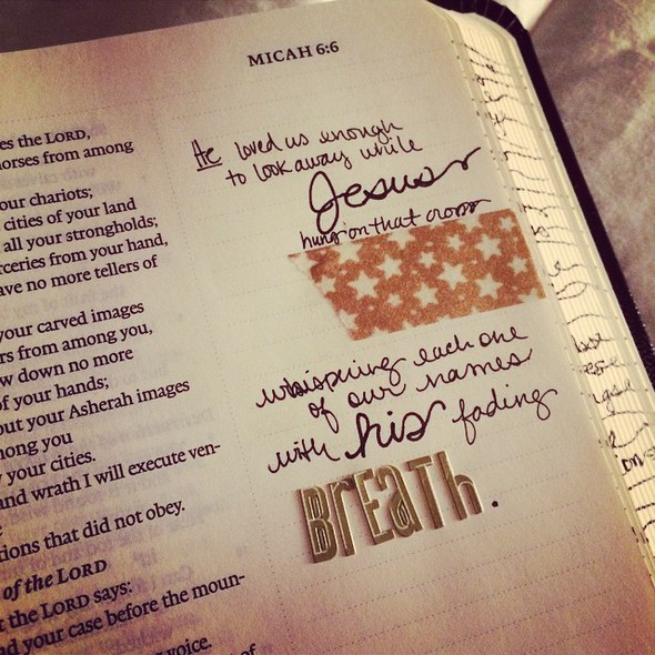 NTDAdvent 2014 Journaling Bible  by apileofashes gallery