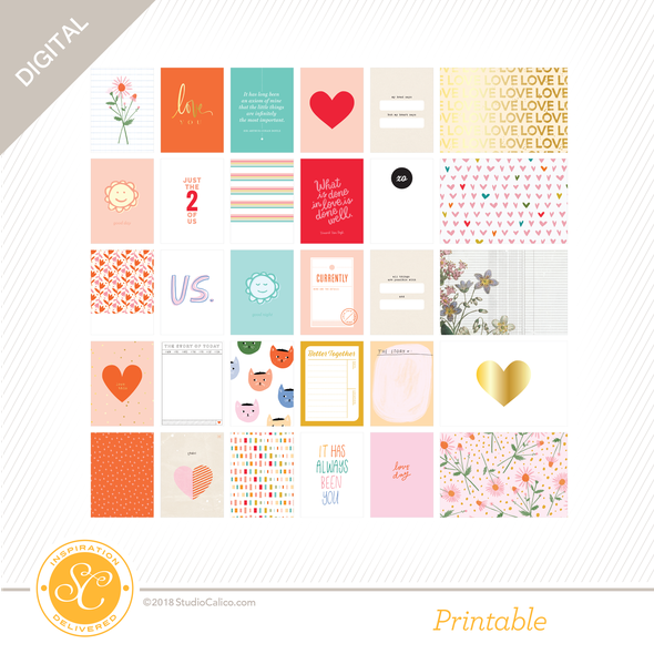 Candyland Main Printable Journal Cards gallery