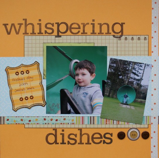 Whispering dishes