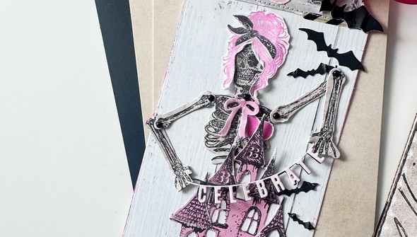 Stamp Set : 6×8 Ghost Stories Dancing Skeleton gallery