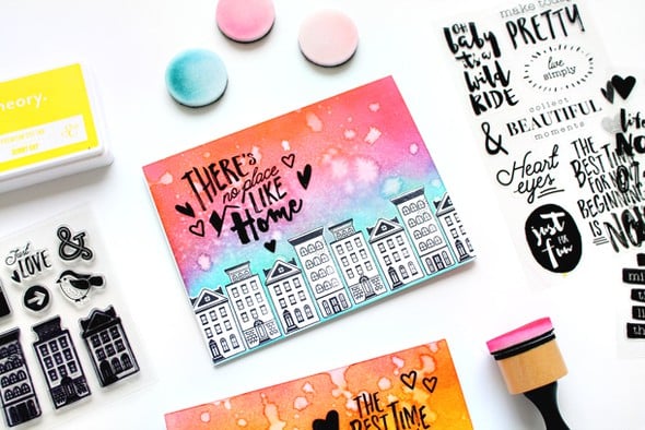 Bright and Blended City Skyline Cards by Carson gallery