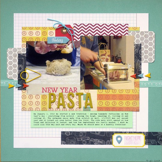 New year pasta