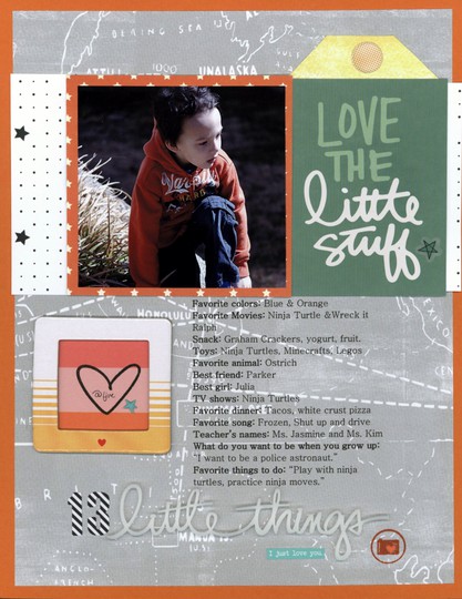13 little things nicole martel ali edwards story kit freckled fawn layout stamping %2528791x1024%2529 original