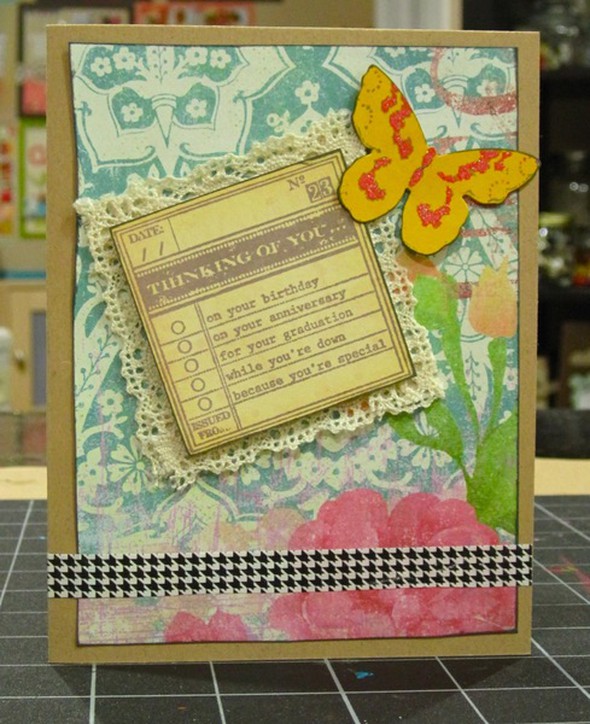 Thinking of You Card by ravenea gallery