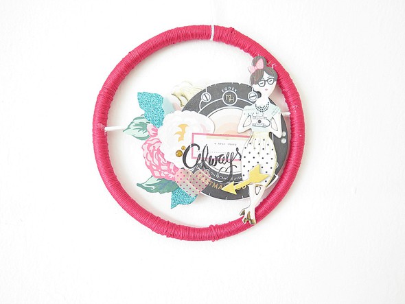 Flower Embroidery Hoops  by magnette gallery