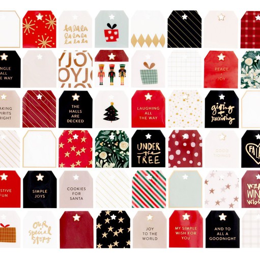 Picture of Holiday Plastic Tag Set
