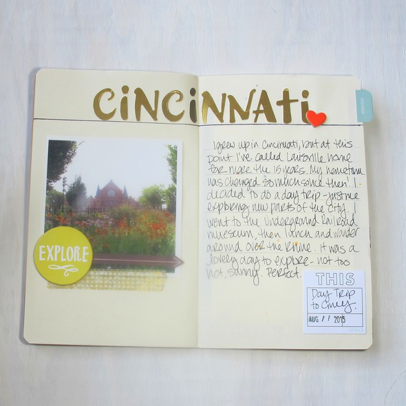 Travel Journal- Cincinnati Pages by kychellebelle gallery