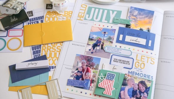 Stop The Blur Memory Planner Kit - July 2024 gallery