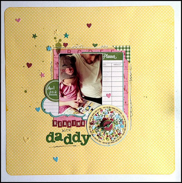 Reading With Daddy - NSD challenge (Confetti) by SusanC gallery