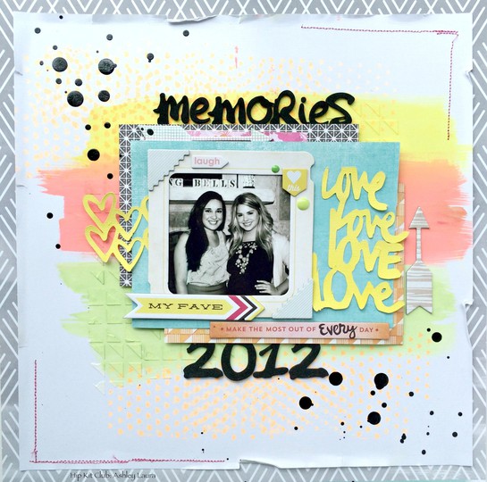 "Memories" Hip Kit Club- May 2014 Kits
