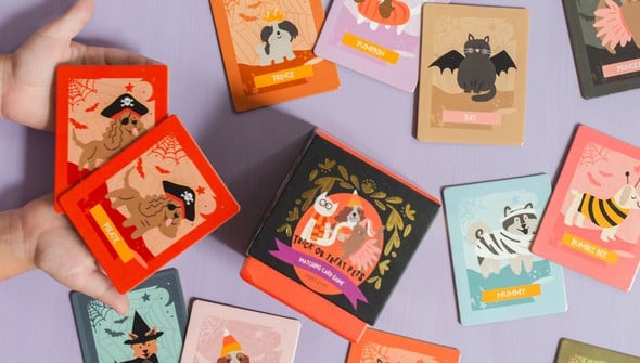 Trick Or Treat Pets Memory Card Game gallery