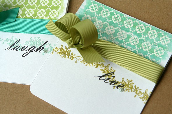 Embossed cards by Dani gallery