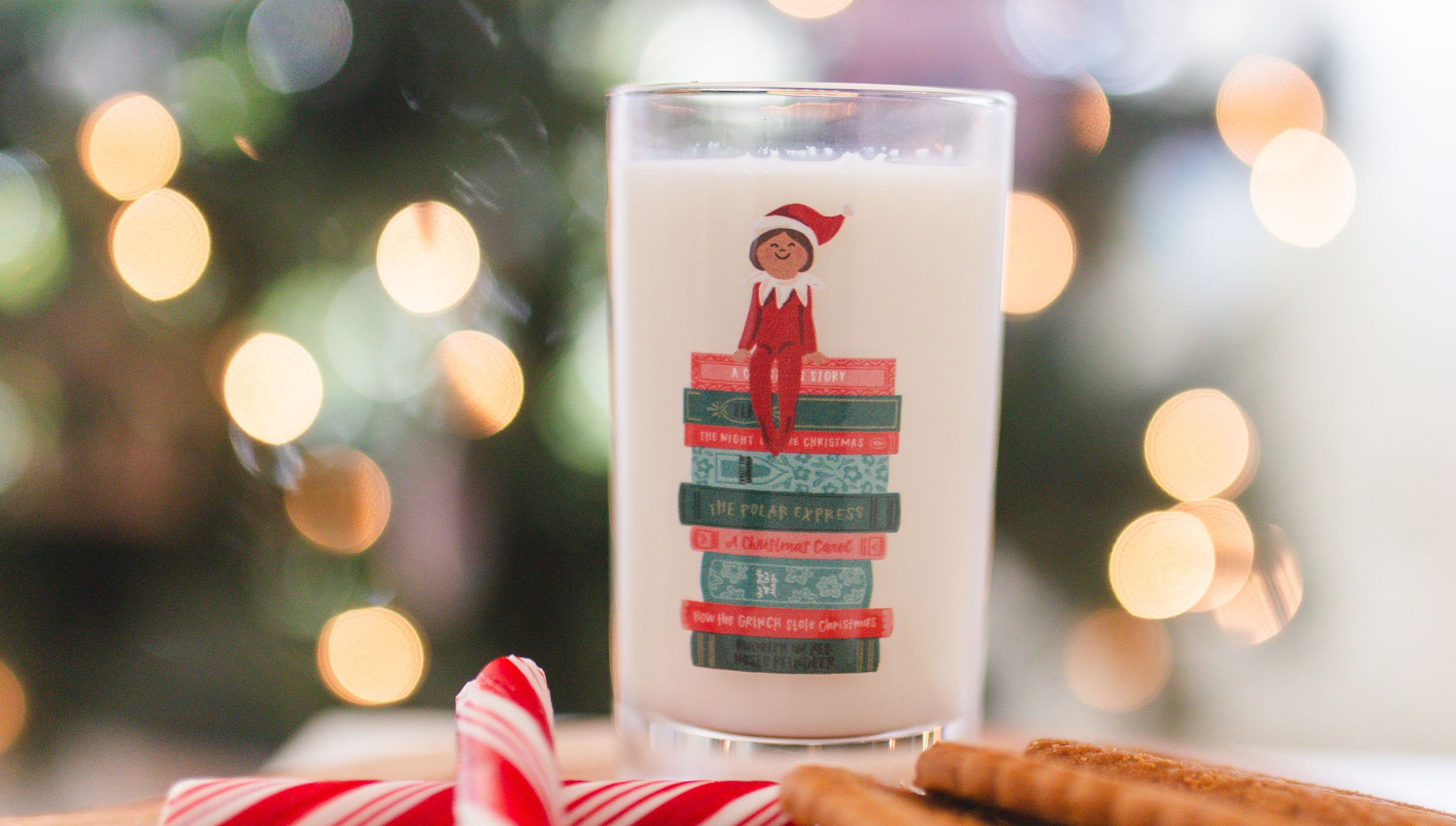 Milk For Santa Mini Juice Glass - Pippi Post