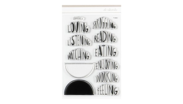 Day In The Life™ 2022 Half Circle Phrases 4x6 Stamp Set gallery