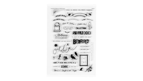 Stamp Set : 4x6 Haunting Captions gallery