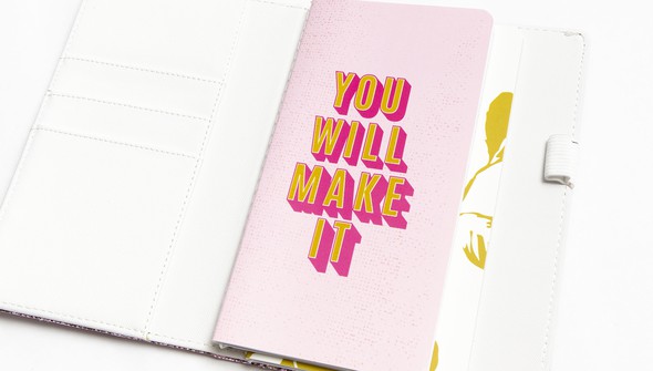 Traveler's Notebook Set - Pink Glitter gallery