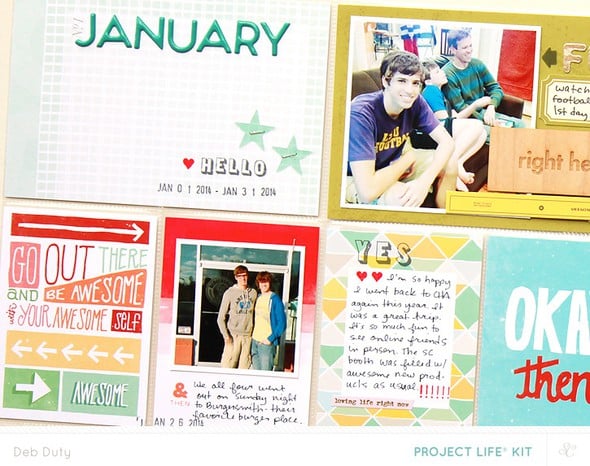 Project Life - January by debduty gallery