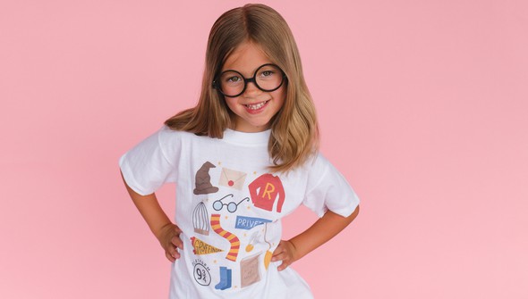 Wizard Illustrations - Youth Pippi Tee - White gallery