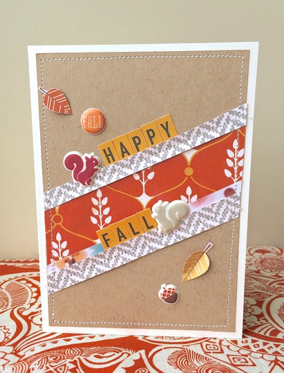 Happy Fall | Jenn's Card Sketch Challenge for 9.7.14
