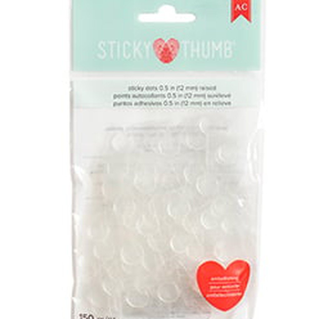 Sticky Dots - 0.5" - Raised item