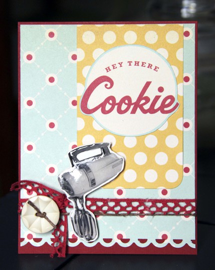 Hey There Cookie Card