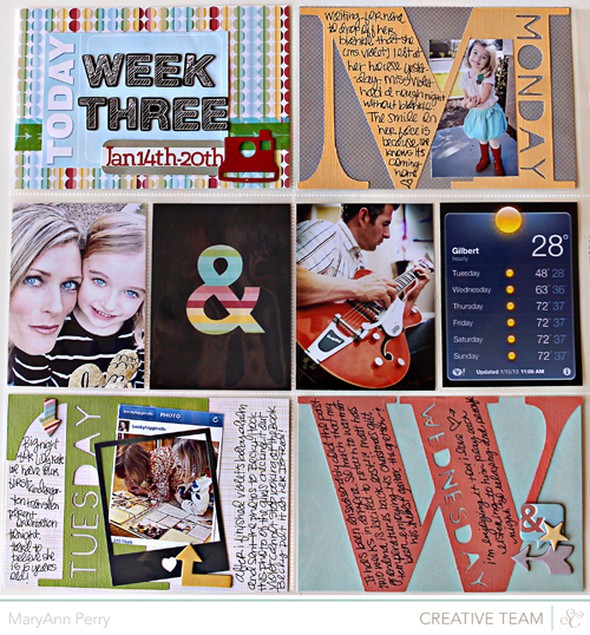 Weekly Challenge: Project Life Week 3 by MaryAnnPerry gallery