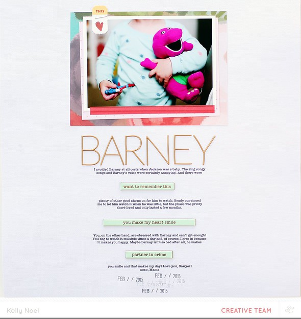 Barney by KellyNoel gallery